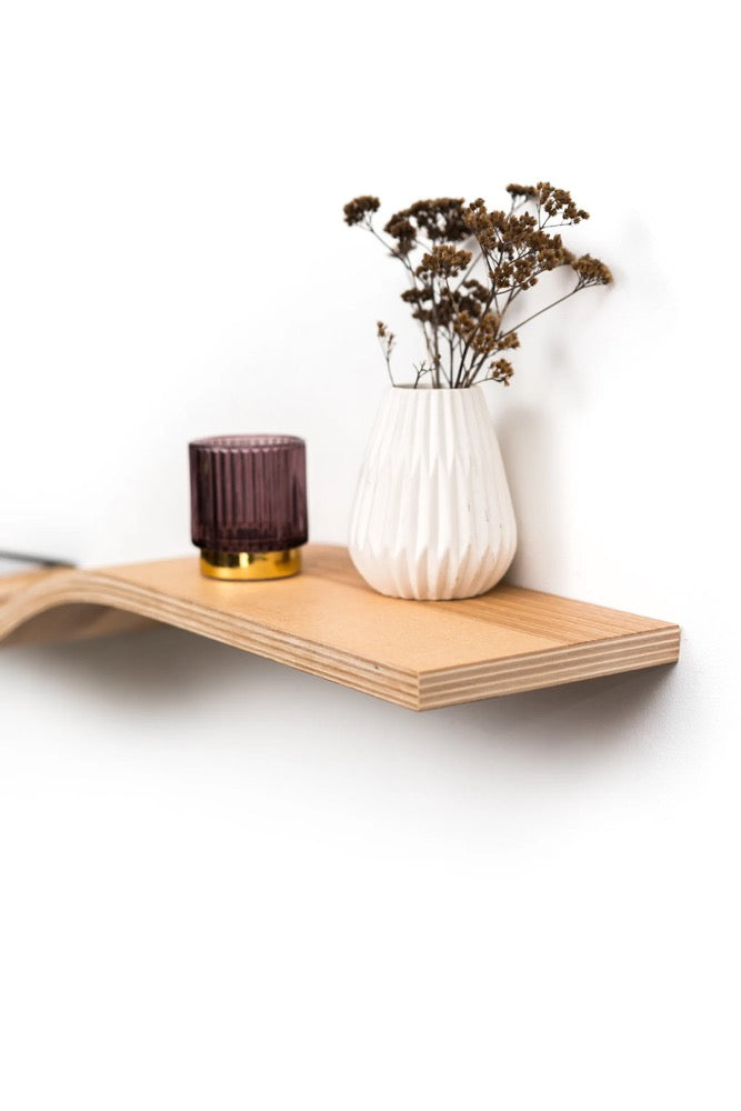 Floating Wall Geometric Shelf, Book Shelves Wood Wandregal,Modern Wooden Handmade Furniture